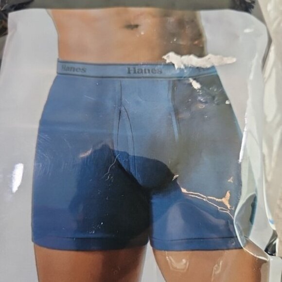 HANES Boxer Briefs Men's M 32-34 Assorted Tagless Comfort Flex 4 Pack J742B4 - Picture 3 of 13